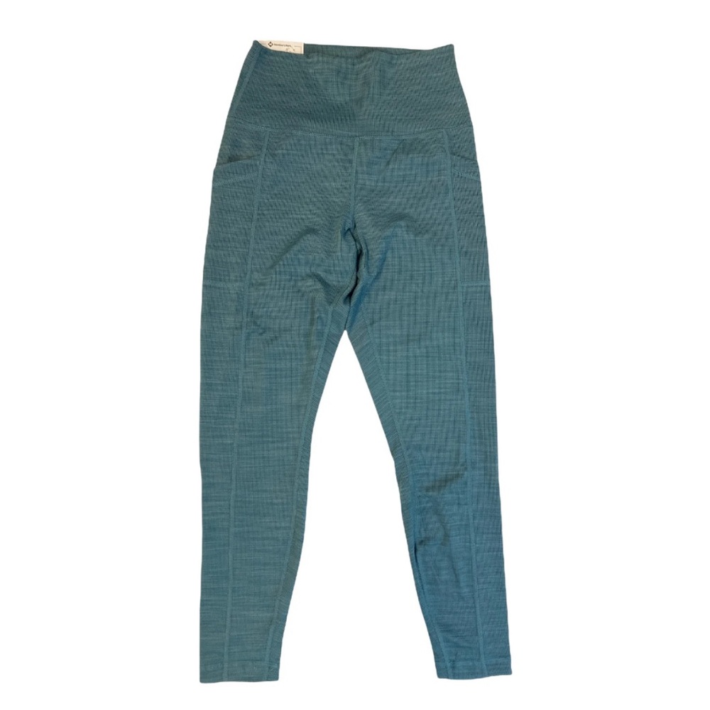 Members Mark Teal Rib Leggings Women’s XXL